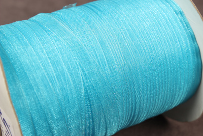 Лента-органза 6мм Голубой 360 - изображение