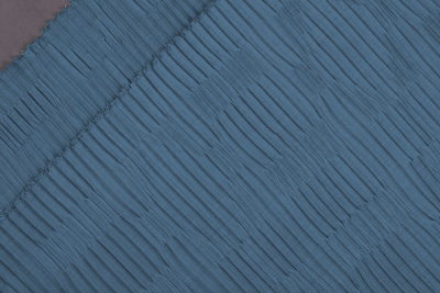 Плательная плиссе 17080 Серо-синий - изображение