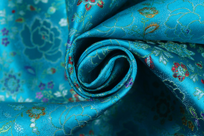 Жаккард 3196 Бирюзовый - изображение