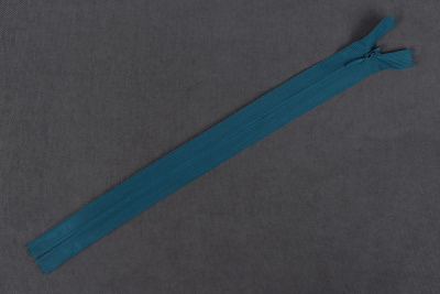 Молния потайная 30см нейлон KBB Морская волна 210 - изображение