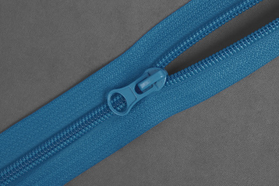 Молния разъёмная 55см Т5 спираль Морская волна 210 - изображение