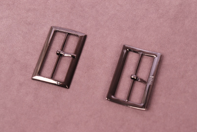 Пряжка металическая 25*40мм с язычком Никель - изображение