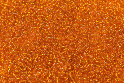Бисер 12/0 прозрачный Оранжевый 29 - изображение
