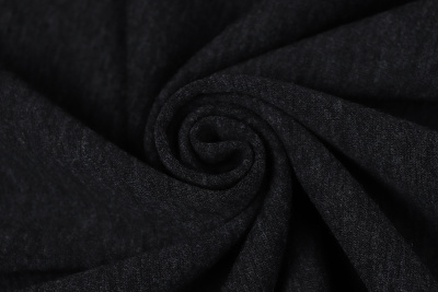 Трикотаж Джерси премиум В111 Черный - изображение