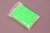 Бисер 6/0 прозрачный Зеленый неон
