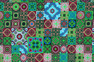 Бязь-универсал П13-150 ИВ Пэчворк Зеленый - изображение