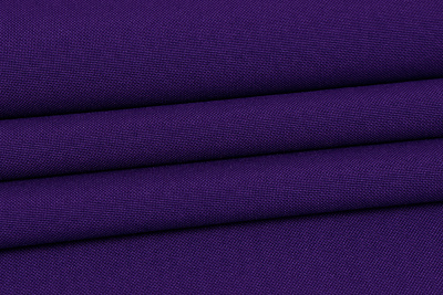 Габардин однотонный Баклажан - изображение