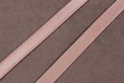 Резинка для бретелей 10мм Глянец Пыльная роза - изображение
