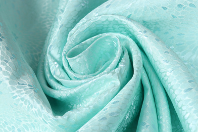 Жаккард монгольский сияние Мятный - изображение