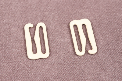 Крючок для бретелей 15мм металл Бежевый - изображение