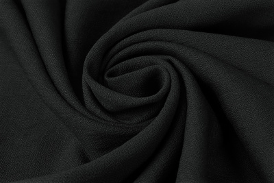 Вискоза фактурная 24445 Черный - изображение