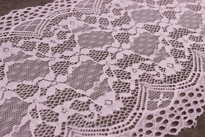 Кружево 160мм эластичное Сиреневый - изображение