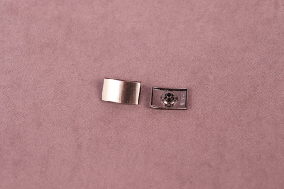 Кнопки пробивные 12*20мм декоративная Альфа Т.Никель - изображение