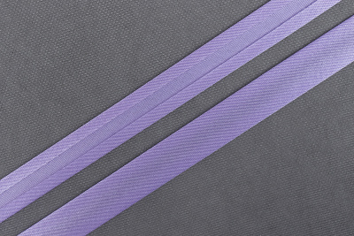 Атласная косая бейка 15мм Сиреневый 6126 - изображение