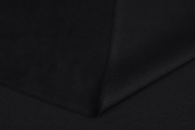 Замша на неопрене Черный - изображение