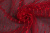 Сетка вышивка металлик 15309 Красный/золото
