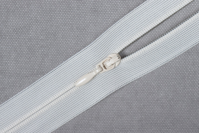 Молния потайная 70см нейлон 2 бегунка Кремовый 103 - изображение