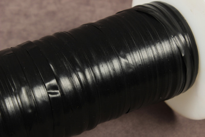 Лента силиконовая 6мм Черный - изображение