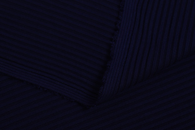 Трикотаж лапша Т.синий - изображение