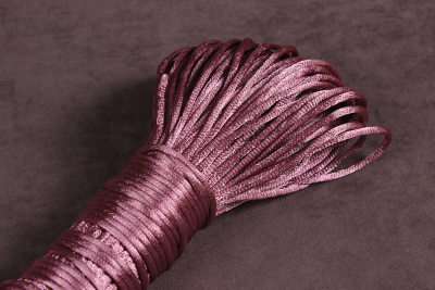 Шнур корсетный 2мм Пыльно розовый - изображение