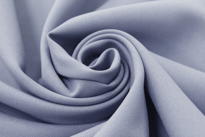 Габардин однотонный Серо-голубой - изображение
