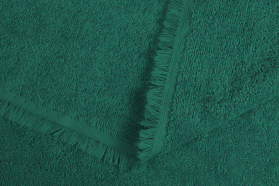 Махра гл/кр двусторонняя 380г/м Т.зеленый - изображение