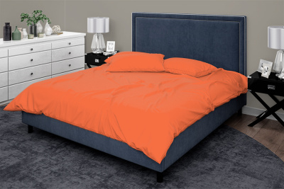 Перкаль гладкокрашенный 220 МАПС Оранжевый - изображение