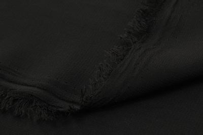Шифон однотонный Черный - изображение