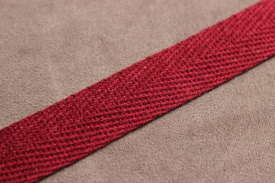 Киперная лента 15мм Бордовый 579 - изображение