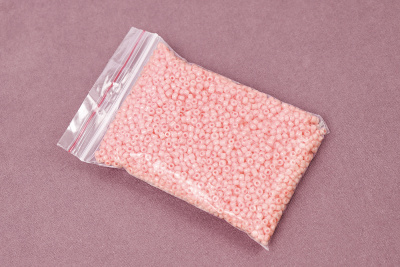 Бисер 11/0 непрозрачный Розовый персик - изображение