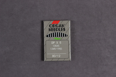 Иглы для прямострочных машин DPx5/80 Organ 10шт - изображение