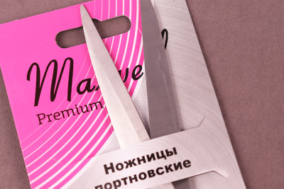 Ножницы Maxwell premium портновские 230мм Розовый/Никель - изображение