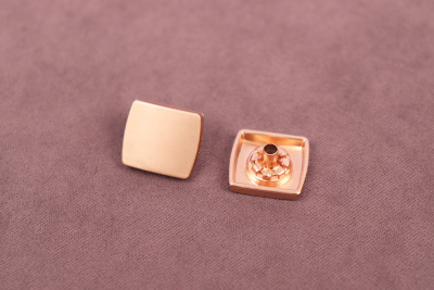 Кнопки пробивные 13*15мм декоративная Матовое Золото - изображение