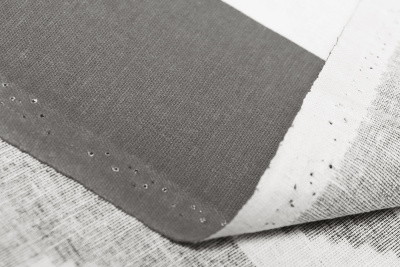 Ткань интерьерная 175448 Елки/олени Серый - изображение