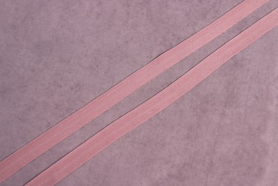Трикотажная бейка  15мм матовый  Кофейно-розовый - изображение