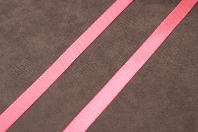 Лента атласная 6мм Розовый Неон 472 - изображение