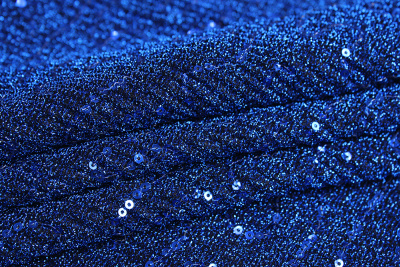 Мунлайт-хамелеон гофре с пайетками Синий - изображение