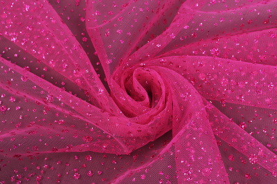 Фатин  Глиттер М-32 SIM BASKI Фуксия - изображение