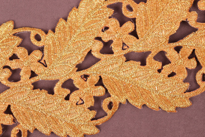 Термоаппликация Орнамент Золото 4509 - изображение