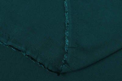 Штапель гл/кр 2019 130гр/м.кв. Т.изумрудный - изображение