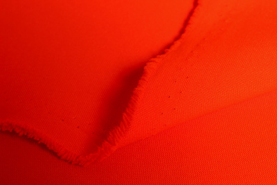 Габардин однотонный Люминесцентно-оранжевый - изображение