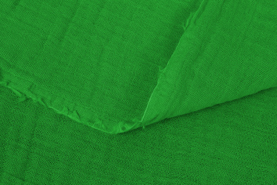 Муслин хлопковый 130гр/м.кв.Зеленый 12 - изображение