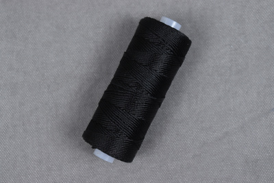 Нитки капроновые 375К Черный 120м №02 - изображение