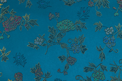 Жаккард монгольский Т.бирюза - изображение