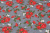 Бязь-универсал П13-150 ИВ Красные розы на сером