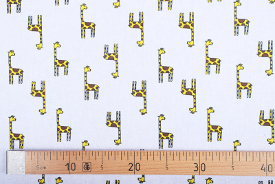 Ситец детский 44 Жирафы - изображение