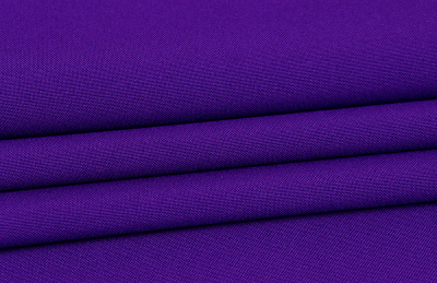 Габардин однотонный Баклажан - изображение