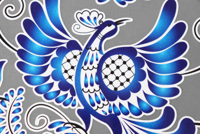 Термотрансфер 315*235мм  Гжель птица - изображение