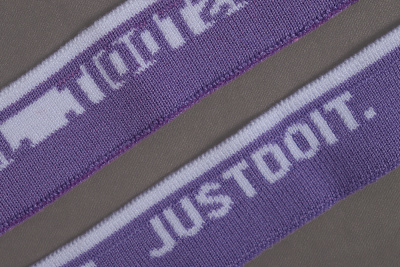 Горловина 30*500мм трикотажная JUSTDOIT Сиреневый/Белый - изображение