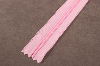 Молния потайная 20см нейлон Розовый 039 - изображение